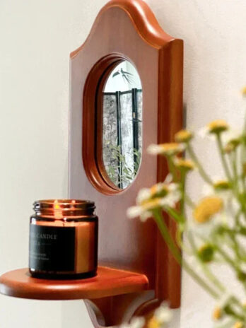Bougeoir Mural Miroir
